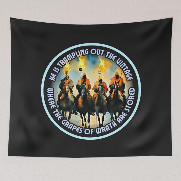 Item preview, Trampling Out the Vintage - Grapes of Wrath designed and sold by Sanctum Icons.