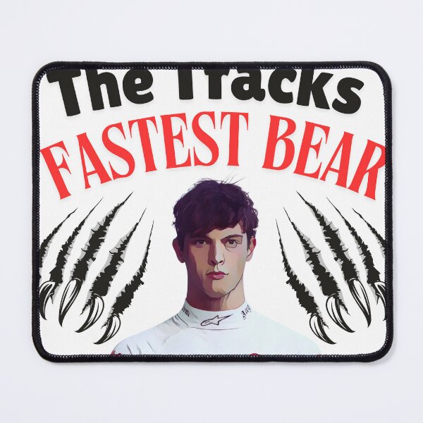Item preview, oliver bearman the tracks fastest bear designed and sold by TIFOSI-AMY.