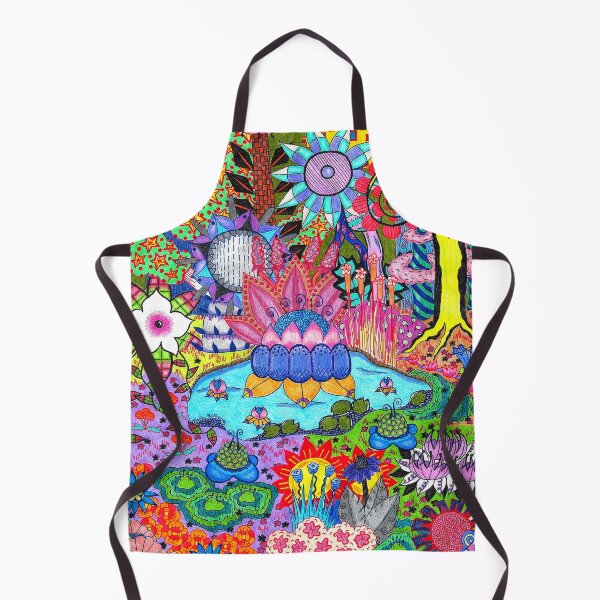 Item preview, Pond Abstract designed and sold by The Rage Garden.