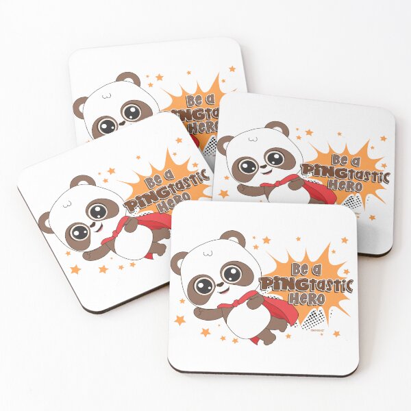 Item preview, Be Pingtastic Hero: Playful Animal Frienz designed and sold by edufrienz.