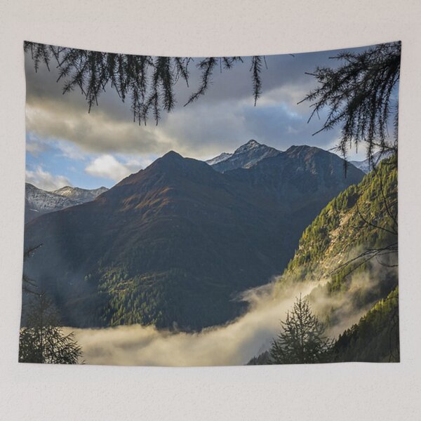 Item preview, Clouds and mist over the alps. designed and sold by claireseyeview.