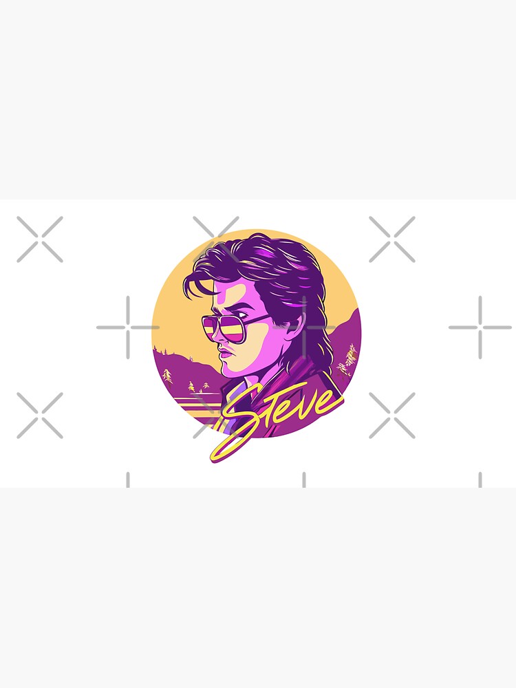 Thumbnail 7 of 7, Cap, Stranger Things Steve harrington designed and sold by timegraf.