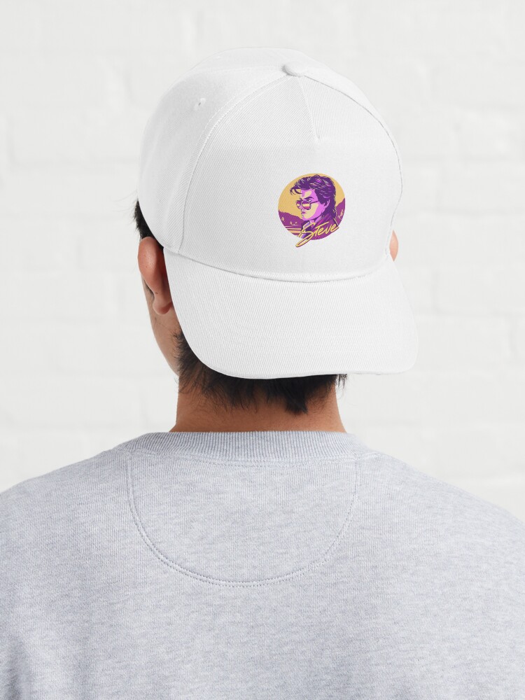 Thumbnail 4 of 7, Cap, Stranger Things Steve harrington designed and sold by timegraf.