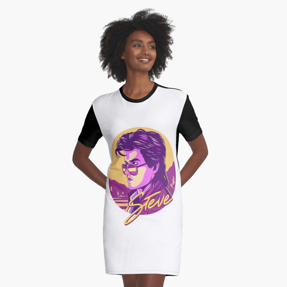Item preview, Graphic T-Shirt Dress designed and sold by timegraf.