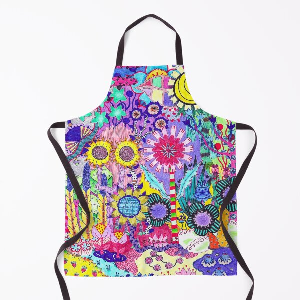 Item preview, Double Sunflower Abstract designed and sold by The Rage Garden.