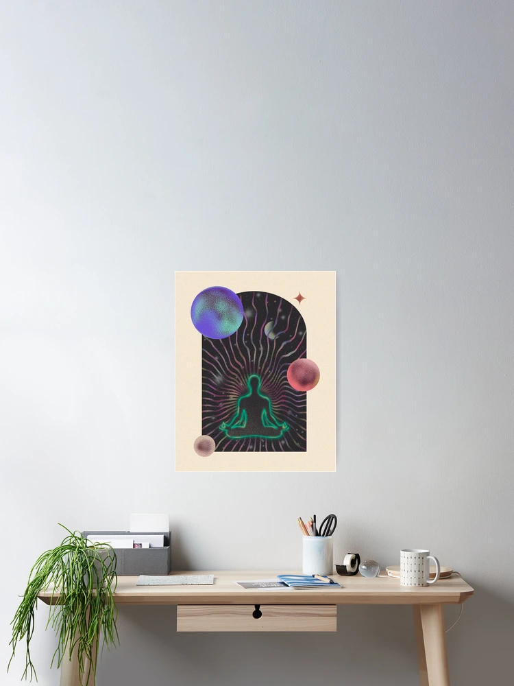 Thumbnail 2 of 3, Poster, Inner Peace designed and sold by RamezPNG.