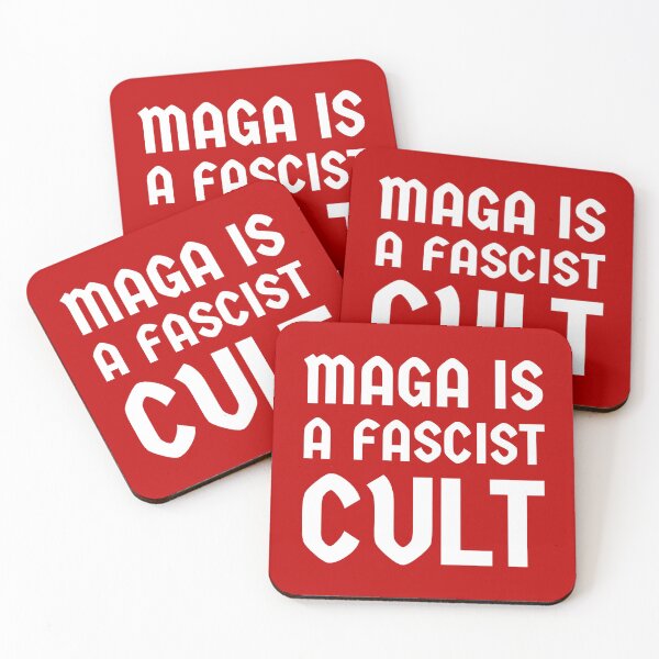 Item preview, MAGA is a fascist cult  designed and sold by Rachel the Artist .