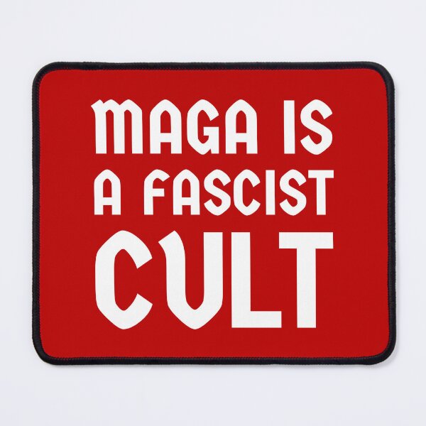 Item preview, MAGA is a fascist cult  designed and sold by Rachel the Artist .