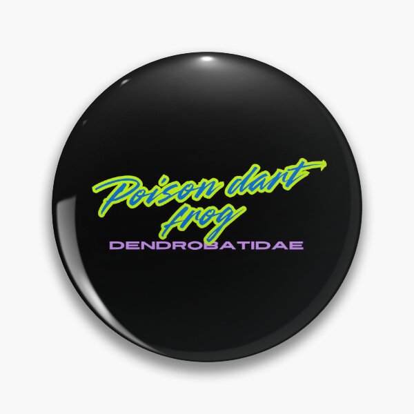 Item preview, Retro Poison Dart Frog Dendrobatidae designed and sold by KateWiseArt.