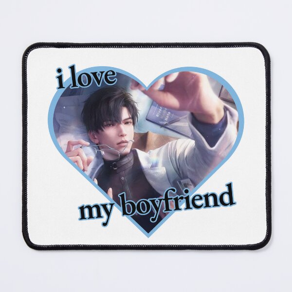 Item preview, Love & Deepspace | Zayne | Otome Game | LADS | Li Shen Sticker | I Love Zayne | I Love My Boyfriend designed and sold by matchaisu.