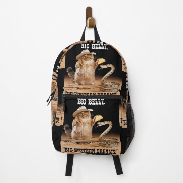 Item preview, Taco-slinging Cowboy Cat #2 designed and sold by ChonkingHazard.