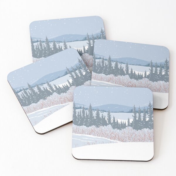 Item preview, Echo Lake with Mount Blue Sky in Colorado During Winter WPA Poster Art designed and sold by patrimonio.