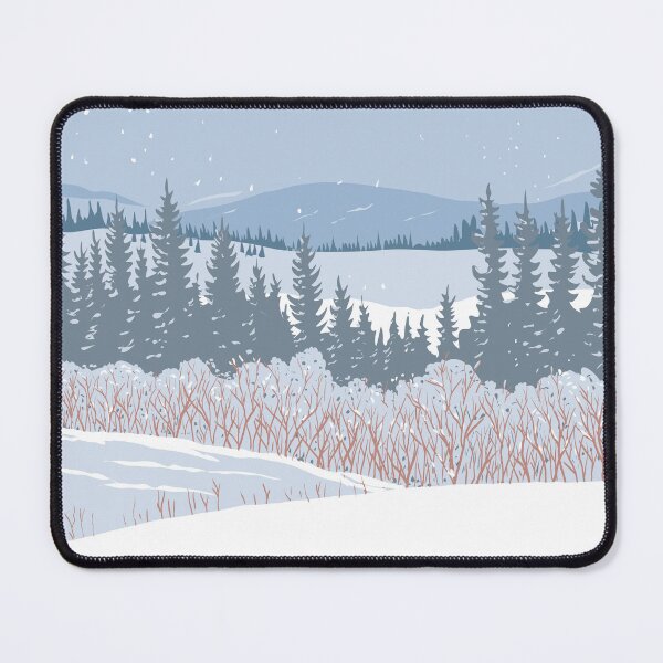Item preview, Echo Lake with Mount Blue Sky in Colorado During Winter WPA Poster Art designed and sold by patrimonio.
