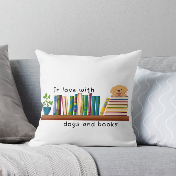Item preview, In love with dogs and books designed and sold by moonlightcustomsOH.