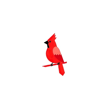 Artwork thumbnail, Red Cardinal Bird by Chett36