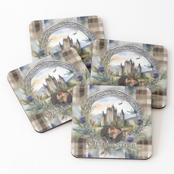 Item preview, Outlander - Jamie and Claire Celtic Circle designed and sold by dealchica.