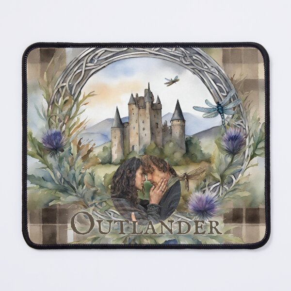 Item preview, Outlander - Jamie and Claire Celtic Circle designed and sold by dealchica.