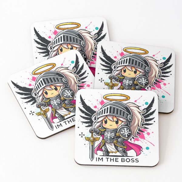 Item preview, Chibi Knight Angel - I'm The Boss designed and sold by Capizione.