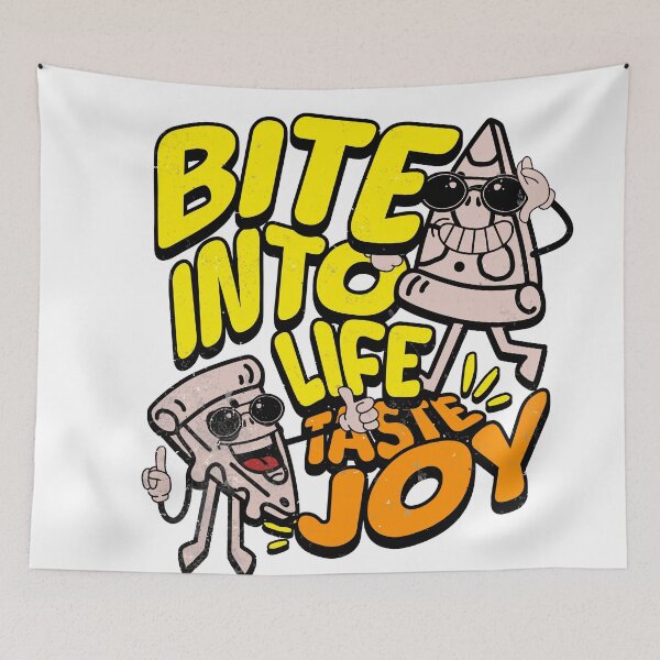 Item preview, Bite into Life - Taste Joy | Food Lover's Delight designed and sold by CyberWindow.