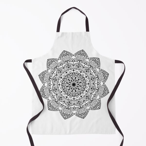 Item preview, Tribal Lotus Flower Mandala Design designed and sold by cosmiccircles01.