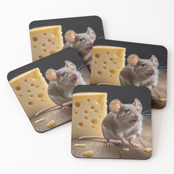 Item preview, Mouse and Swiss Cheese designed and sold by Skye Ryan-Evans.