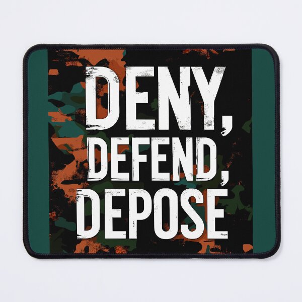 Item preview, "Deny, Defend, Depose" Camo design designed and sold by Artbyminga.