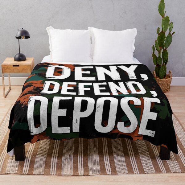 Item preview, "Deny, Defend, Depose" Camo design designed and sold by Artbyminga.