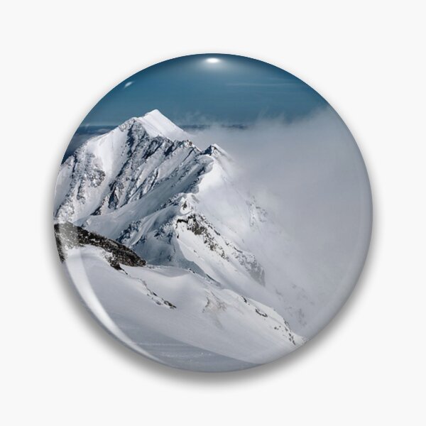 Item preview, Snowy white mountain at the top of the world. designed and sold by claireseyeview.