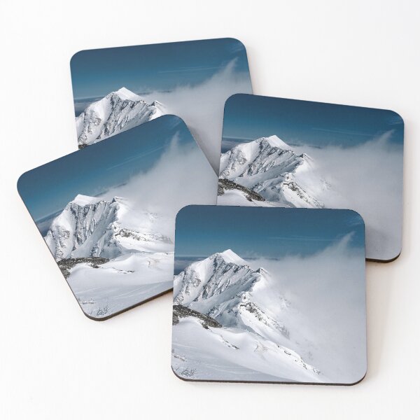 Item preview, Snowy white mountain at the top of the world. designed and sold by claireseyeview.