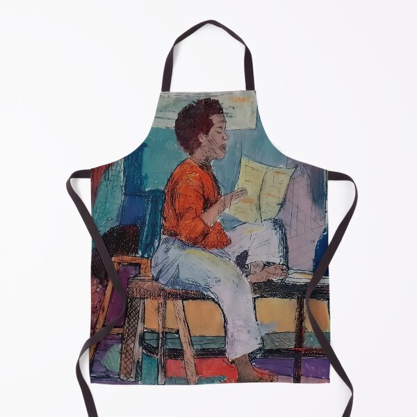 Item preview, woman singing jazz designed and sold by racalari.