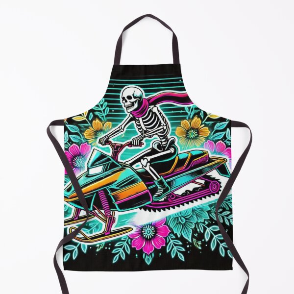 Item preview, Snowmobiling bones designed and sold by Violently Wisconsin.