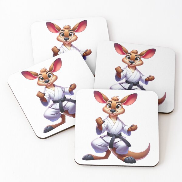 Item preview, Cute karate Kangaroo ! designed and sold by fribabywonder.