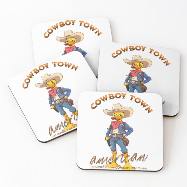 Item preview, Cowboy Duck in Cowboy Town  designed and sold by KanDa-Shop.