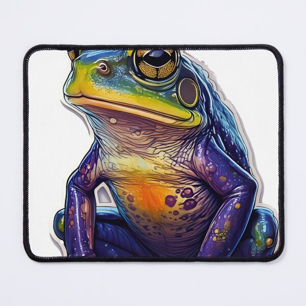 Item preview, Psychedelic Frog sticker designed and sold by Dr. Neeko.