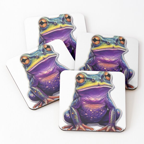 Item preview, Psychedelic Frog sticker designed and sold by Dr. Neeko.