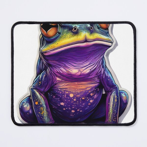 Item preview, Psychedelic Frog sticker designed and sold by Dr. Neeko.