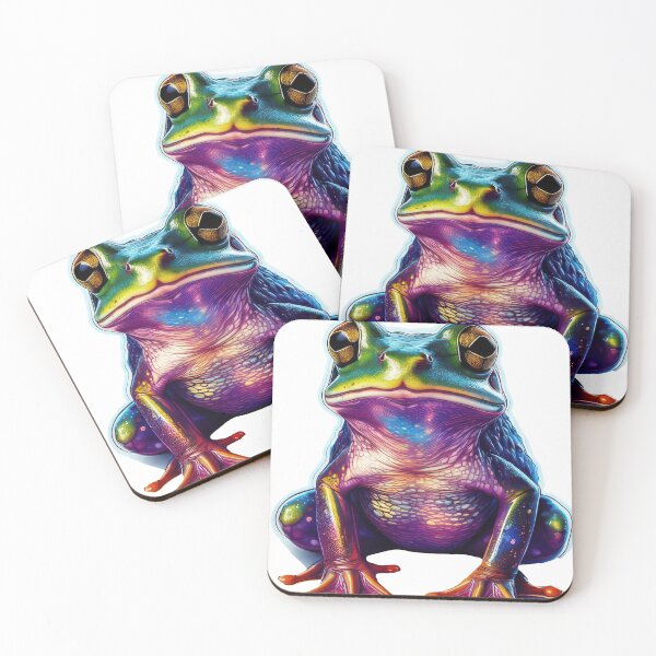 Item preview, Psychedelic Frog sticker designed and sold by Dr. Neeko.