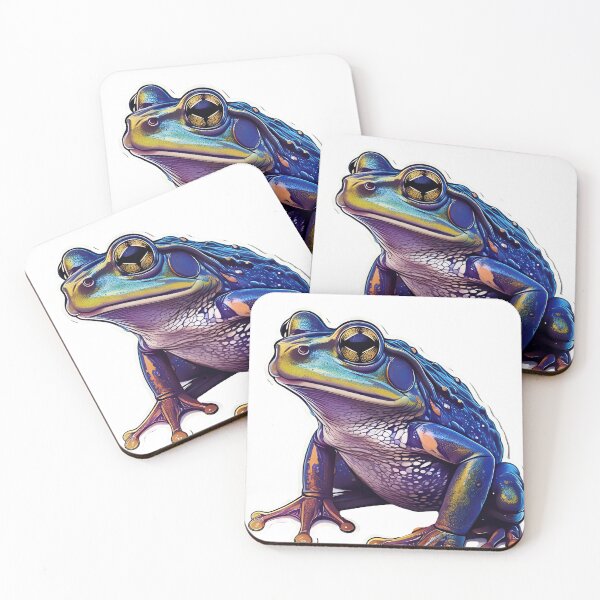 Item preview, Psychedelic Frog stickers designed and sold by Dr. Neeko.