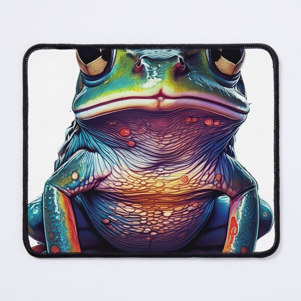 Item preview, Psychedelic Frog sticker designed and sold by Dr. Neeko.
