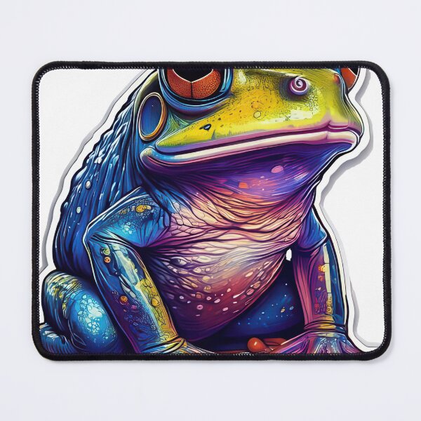 Item preview, Psychedelic Frog sticker designed and sold by Dr. Neeko.