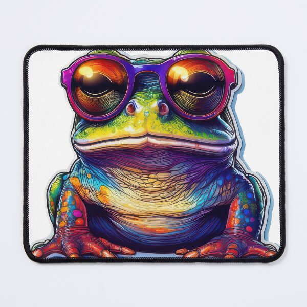 Item preview, Cool Frog sticker designed and sold by Dr. Neeko.