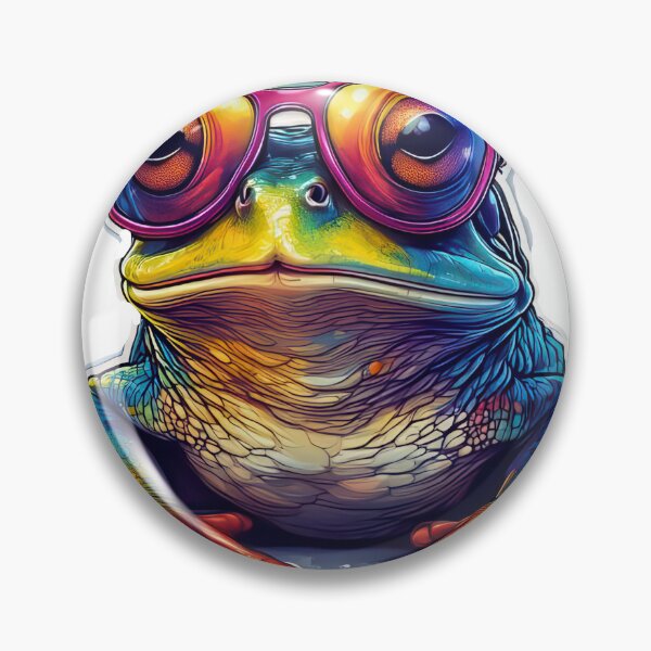 Item preview, Cool Frog sticker designed and sold by Dr. Neeko.