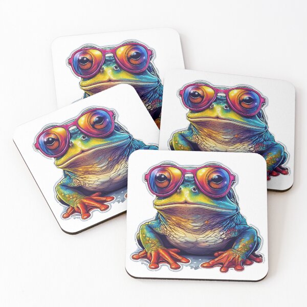 Item preview, Cool Frog sticker designed and sold by Dr. Neeko.