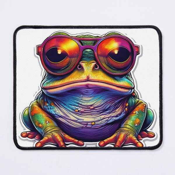 Item preview, Cool Frog sticker designed and sold by Dr. Neeko.