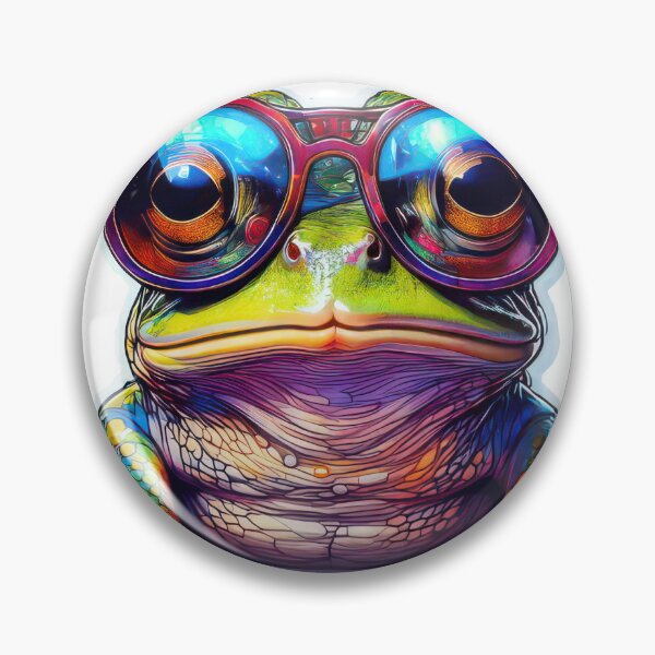 Item preview, Cool Frog sticker designed and sold by Dr. Neeko.