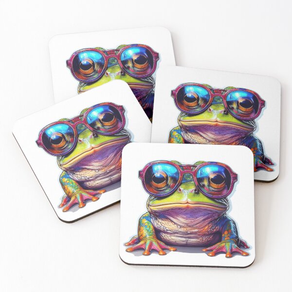 Item preview, Cool Frog sticker designed and sold by Dr. Neeko.