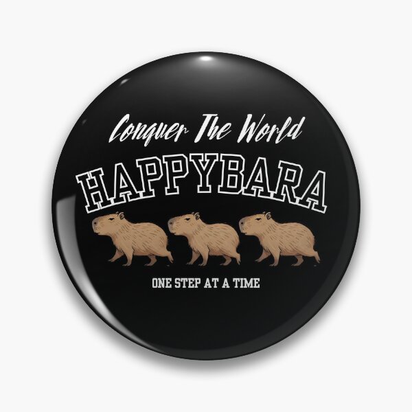 Item preview, Happybara Conquer The World Step By Step designed and sold by The magic  Yellow bus.