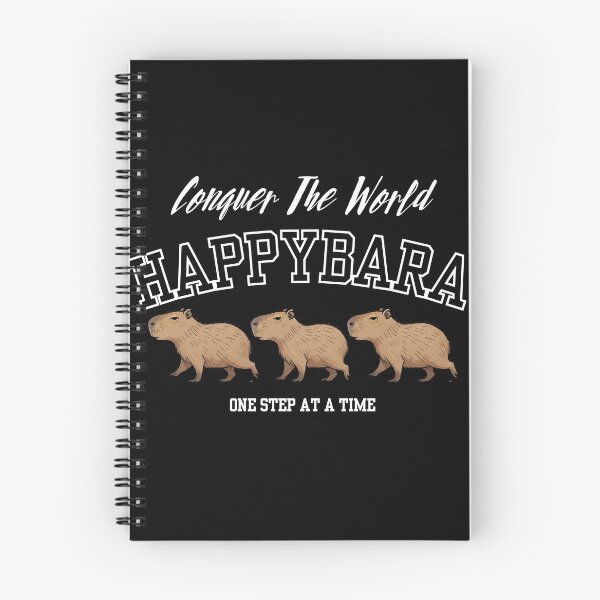 Item preview, Happybara Conquer The World Step By Step designed and sold by The magic  Yellow bus.
