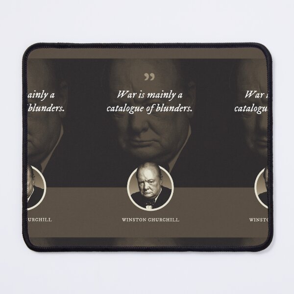 Item preview, Winston Churchill - War is mainly a catalogue of blunders designed and sold by Syahrasi.
