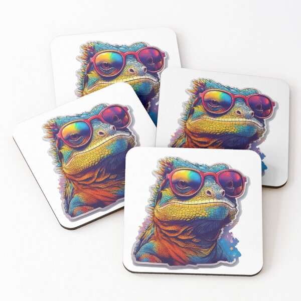 Item preview, Psychedelic Cool Lizard designed and sold by Dr. Neeko.